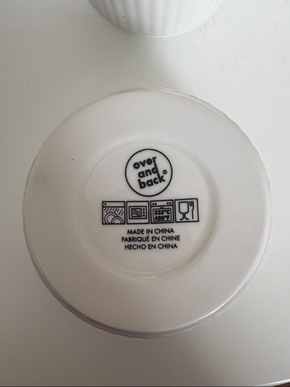 NWOB Set of 8 White Ceramic Ramekin Set - Classic Ovenproof Prep Bowls - Picture 2 of 5